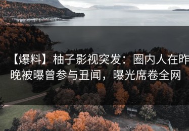 【爆料】柚子影视突发：圈内人在昨晚被曝曾参与丑闻，曝光席卷全网